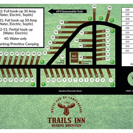 Trails Inn Quadna Mountain Motel & Rv Park Hill City Bagian luar foto