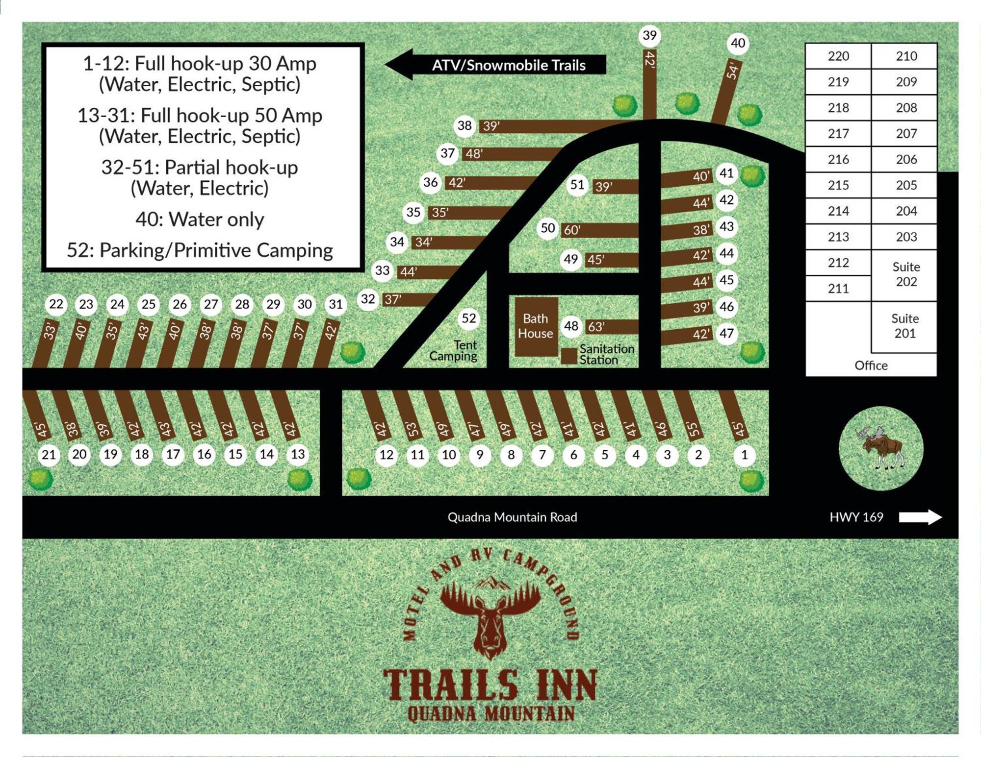 Trails Inn Quadna Mountain Motel & Rv Park Hill City Bagian luar foto